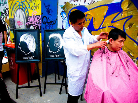 chinese barber
